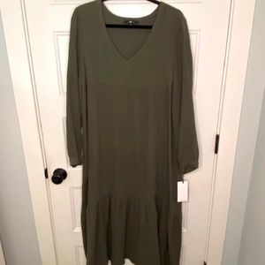 NWT * 7 for all Mankind cotton gauze dress size M